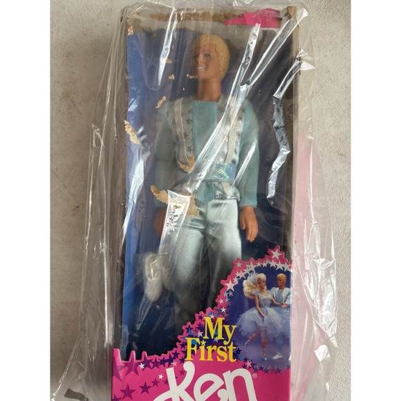 My First Barbie Prettiest Princess Ever Doll 9942 New 1989 Blonde Hair W/ken - Picture 2 of 12